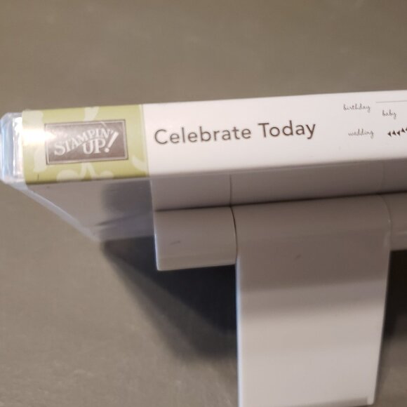 Stampin' Up! 'CELEBRATE TODAY' Photopolymer Stamp Set (Used) - Picture 4 of 5